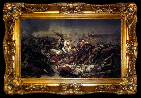 framed  Baron Antoine-Jean Gros The Battle of Abukir, ta009-2